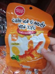 Chân gà ủ muối hoa tiêu rút xương