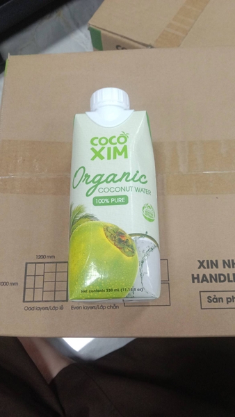 Nước Dừa Cocoxim Organic 330ml