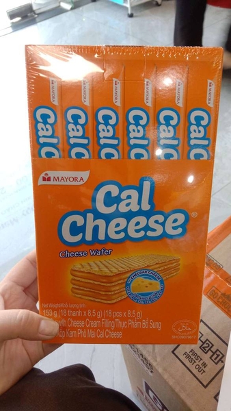 Bánh Xốp Kem Phomai Cal Cheese 153g
