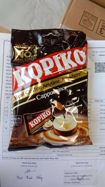 Kẹo Kopiko Cappuccino Coffee 140g