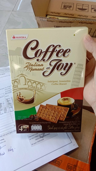 Bánh Quy Vị Cà Phê Coffee Joy 156g