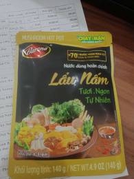 Nước dùng hoàn chỉnh Barona Lẩu Nấm