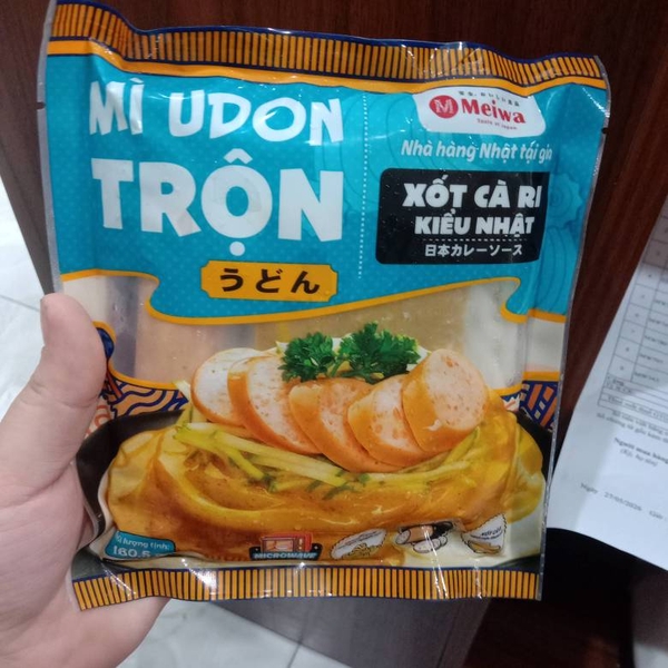 Mì Udon trộn xốt cà ri kiểu Nhật 160,5g