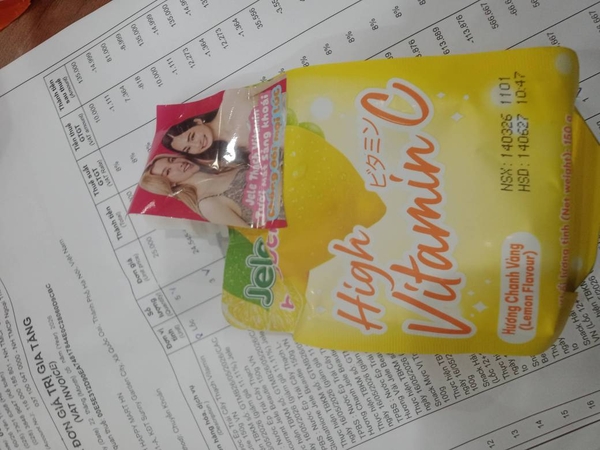 Nước Ép Trái Cây Thạch Jele Hương Chanh 150g