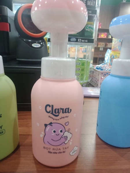 Bọt Rửa Tay Clara Hương Hoa Hồng Nhỏ 300ml