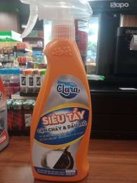 Siêu Tẩy Cặn Cháy Và Dầu Mỡ Clara 500ml
