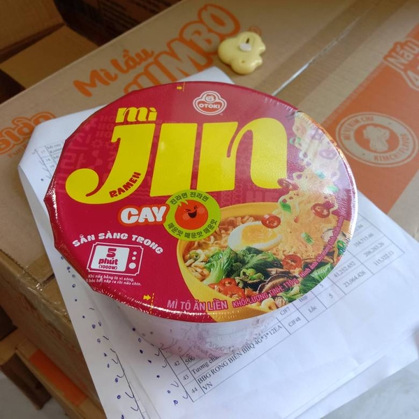 mì tô ăn liền JIN cay 110g