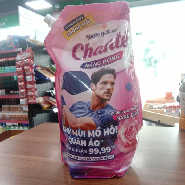 Chanté Nước Giặt Hương Hoa Hồng Pháp 3.2kg