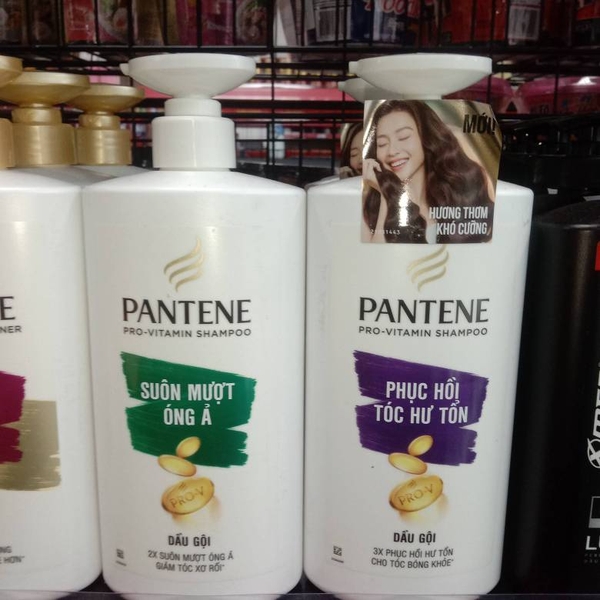 Dầu Gội Pantene 650g xanh lá