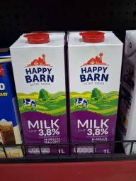 Sữa Tươi Happy Barn Nguyên Kem 3.8% 1L