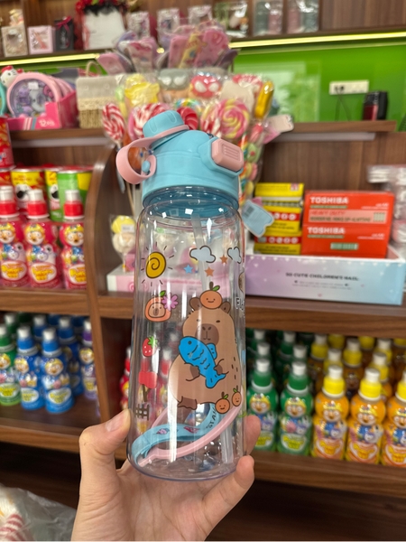 Bình nước nhựa hoạt hình  850ml