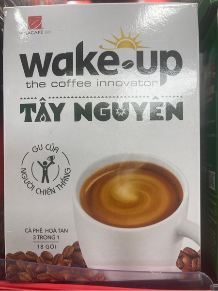 Cafe Wake Up Tây Nguyên 3in1 288g