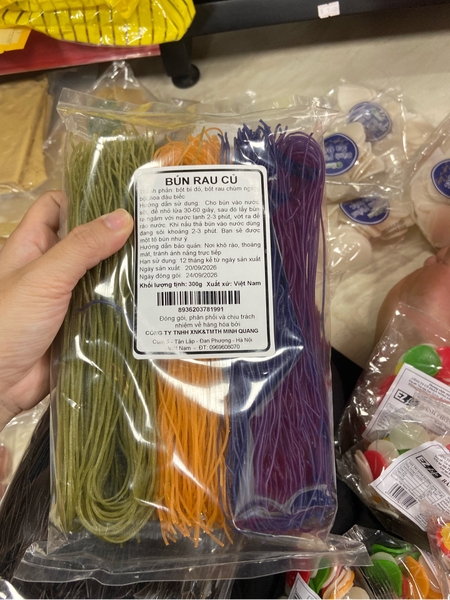 Bún Rau Củ Mix 300g