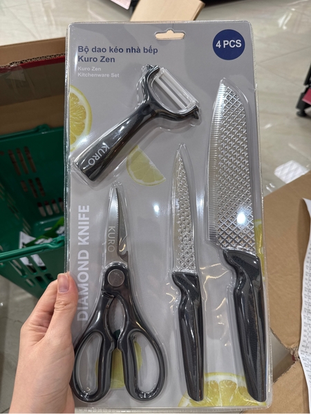 Bộ dao kéo nhà bếp Kuro Ken