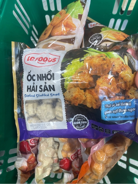 Ốc Nhồi Hải Sản LC Food