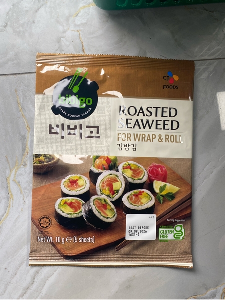 Rong biển nướng bibigo 10g