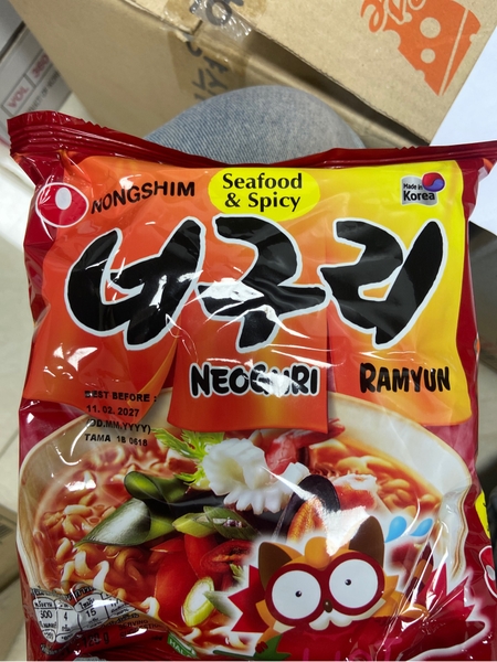 Mì cay hải sản Neoguri Ramyun 120g