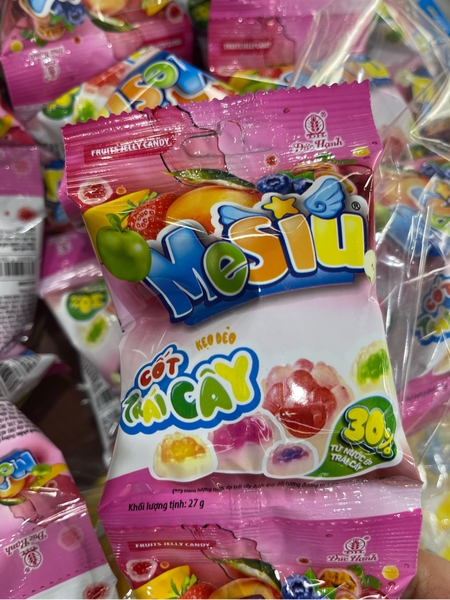 Kẹo Dẻo Cốt Trái Cây 27g