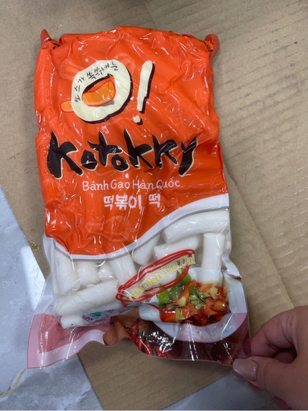 Bánh gạo Hàn Quốc dạng thỏi 1kg