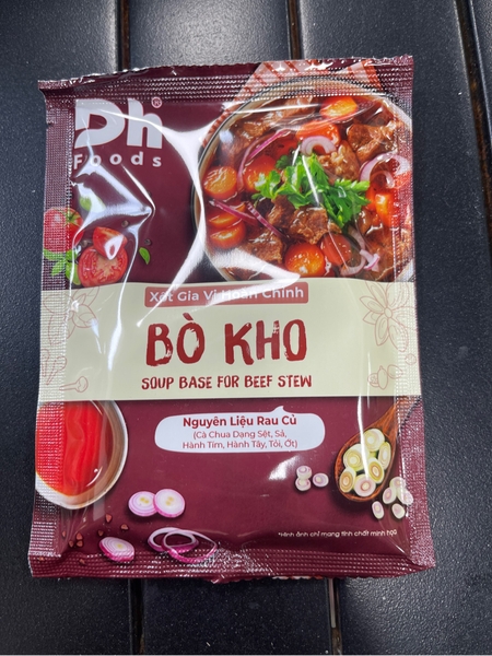 Xốt bò kho Dh Foods 80g