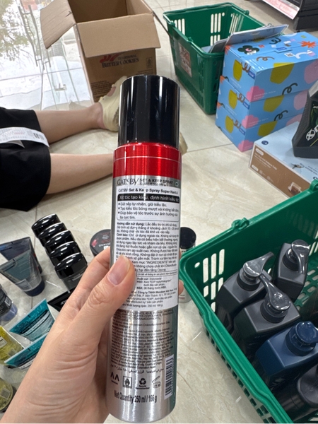 Xịt thiết kế tóc Gatsby