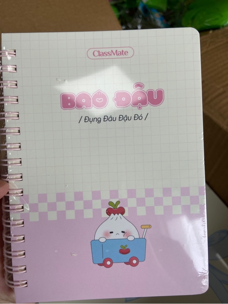 Sổ Lò Xo Bao Đậu A6 180 trang