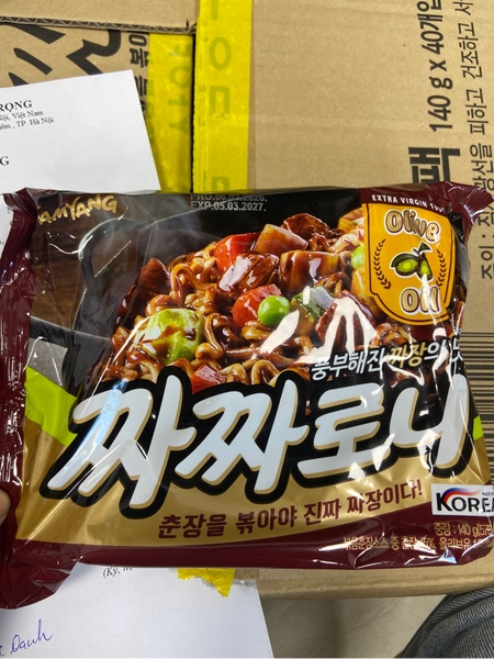 Mì trộn tương tàu 140g