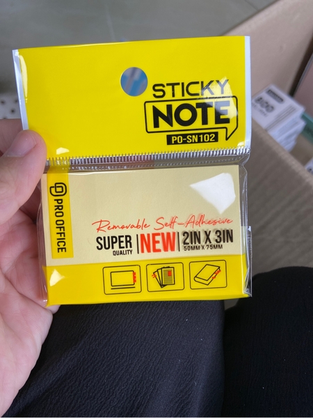 Giấy Note Vàng 2x3 inch