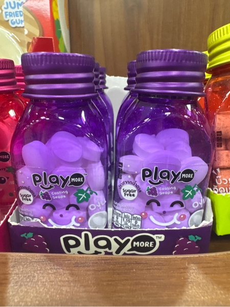 Kẹo the Playmore hũ 22g vị nho