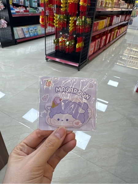 Túi giấy ghi chú hoạt hình