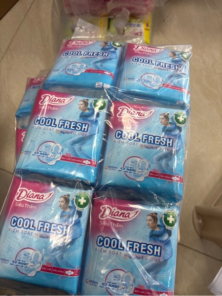 Diana siêu thấm cool fresh siêu mỏng có cánh 8m