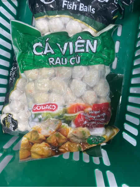 Cá Viên Rau Củ Godaco 500g