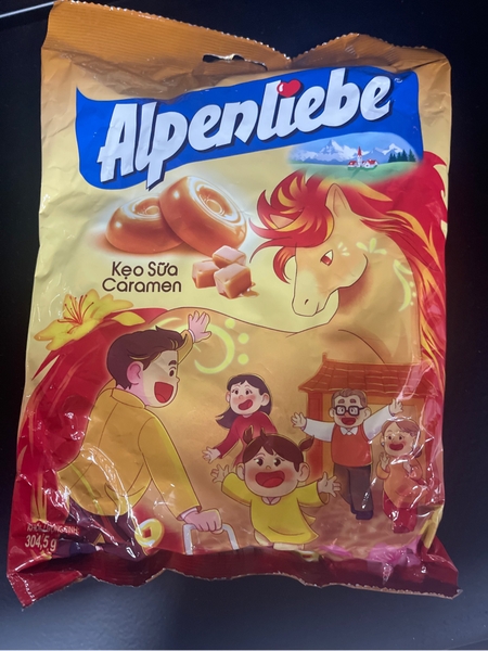 Kẹo Alpenliebe vị Kẹo Sữa Caramen