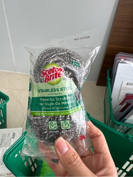 Miếng inox cọ rửa