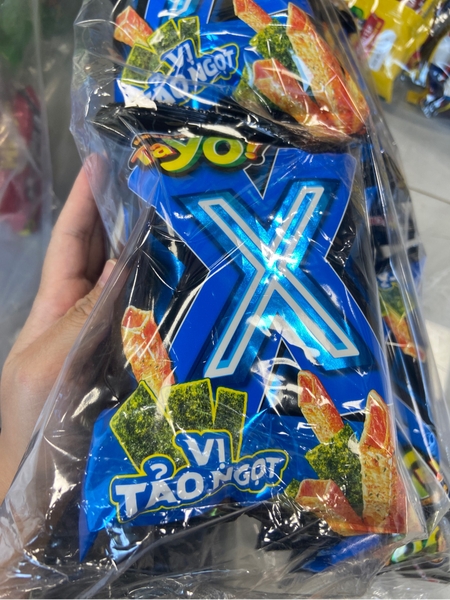 Bánh snack khoai tây Tayox vị tảo ngọt 28g
