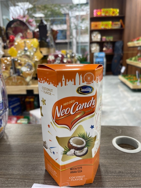 Kẹo Dẻo NEO Nhân Dừa Hộp 200g