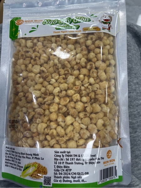 Ngô Nếp Sấy Giòn 250g