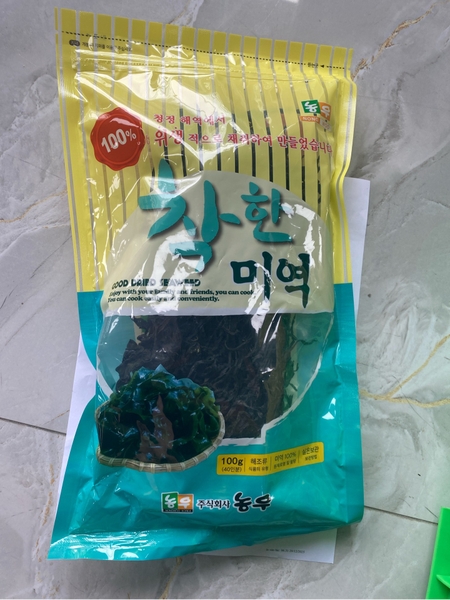 Rong biển khô nấu canh 100g
