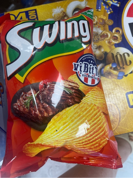 Bánh Snack Swing Vị Bít Tết Kiểu New York 53g