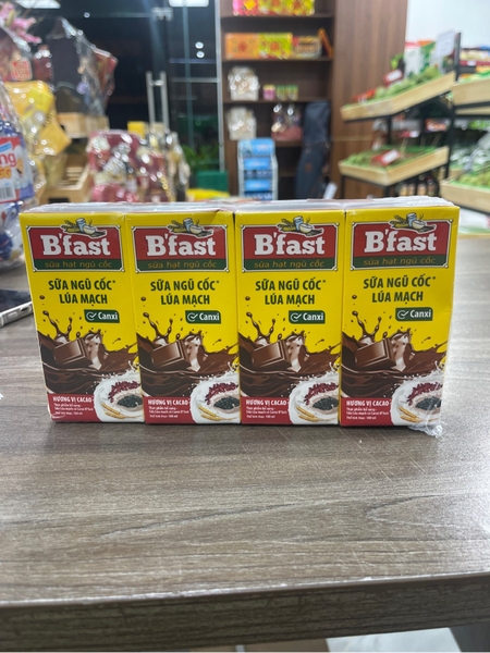 Sữa Ngũ Cốc Lúa Mạch B’fast 180ml