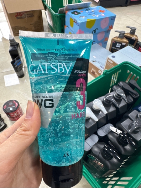 Gel  vuốt tóc tạo kiểu Gatsby water gloss hard