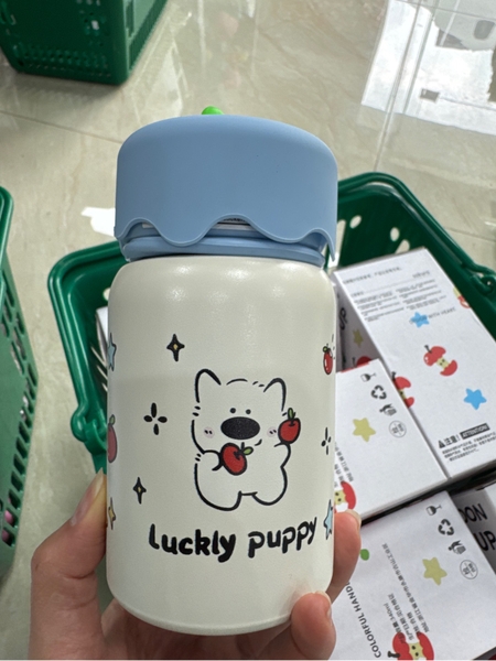 Bình inox cún quả táo BN39