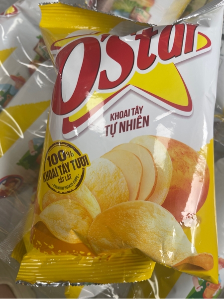 Bánh Snack O’Star Vị Khoai Tây Tự Nhiệ 33g