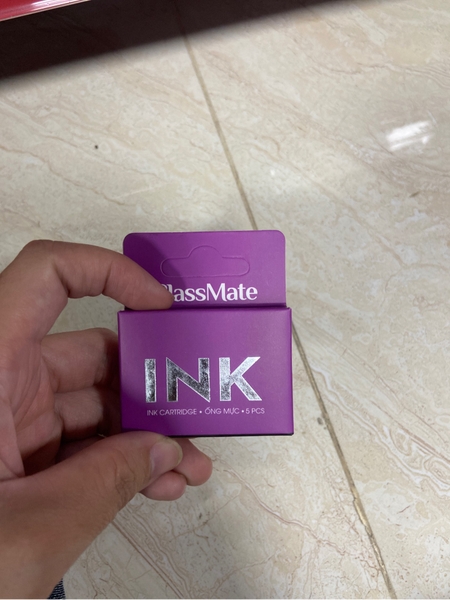 Mực bút máy tím
