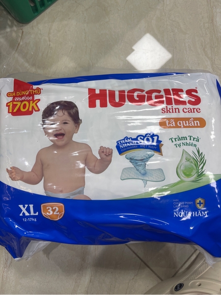 Tã Quần Huggies XL32