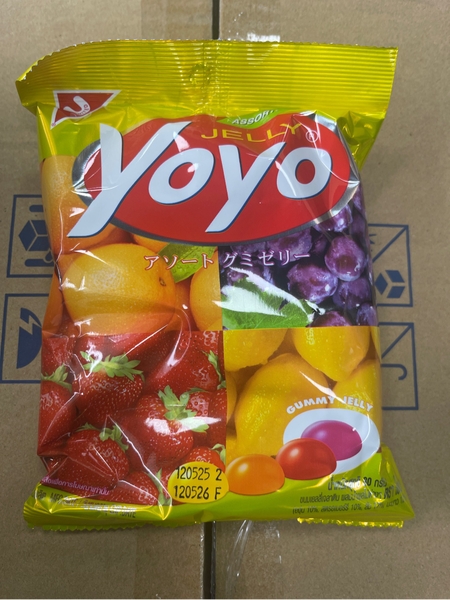 Kẹo dẻo Yoyo vị trái cây tổng hợp 80g