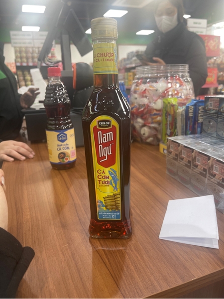 Nước Mắm Nam Ngư Cá Cơm Tươi 32 Độ Đạm 500ml