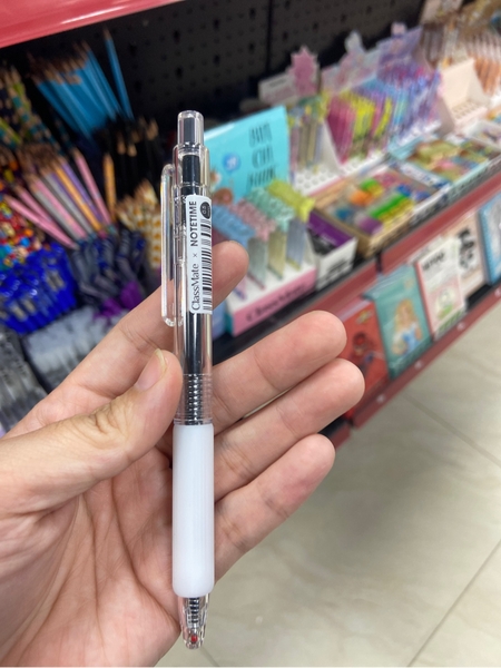 Bút gel bấm notetime đen