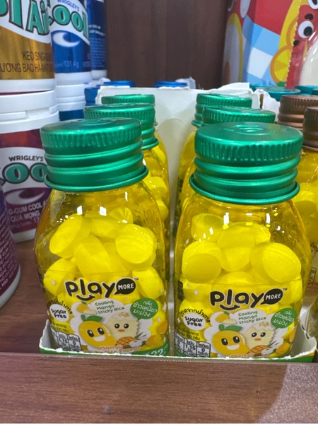 Kẹo the Playmore hũ 22g vị xôi xoài
