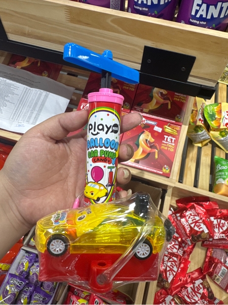 Kẹo bơm bong bóng Playmore 10g